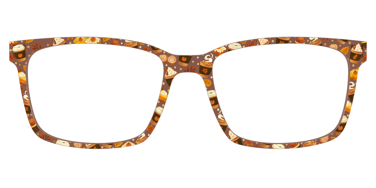 The Harvest Cafe Crystal with Gold Foil - Lifestyle Kirby Top Image - Pair Eyewear