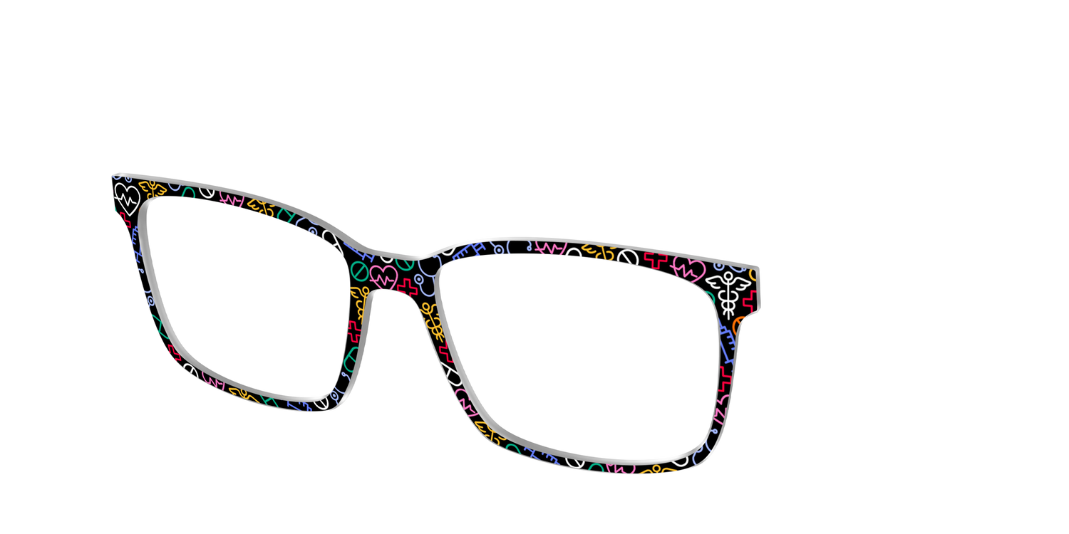 The Healing Arts - Angle Top Image - Pair Eyewear