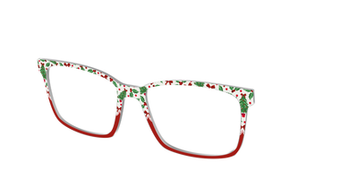 The Holly Jolly Split - Angle Top Thumbnail - Pair Eyewear