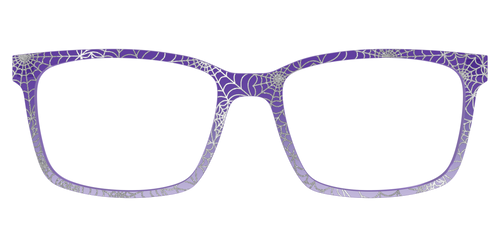 The Holographic Purple Webbed Crystal - Kirby Top - Pair Eyewear