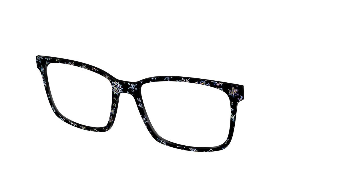 The Holographic Snowflakes - Angle Top Image - Pair Eyewear