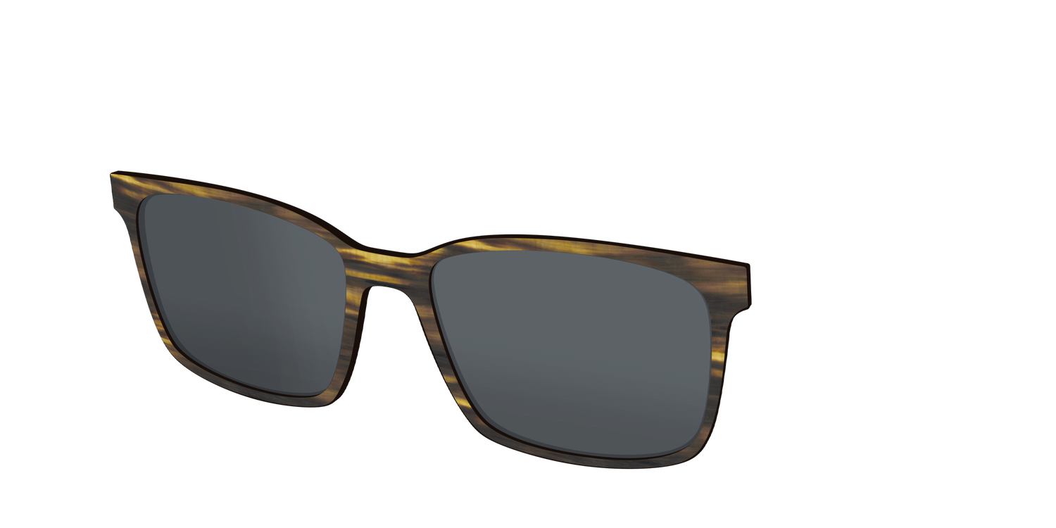 The Polarized Horn Sun Top - Angle Top Image - Pair Eyewear