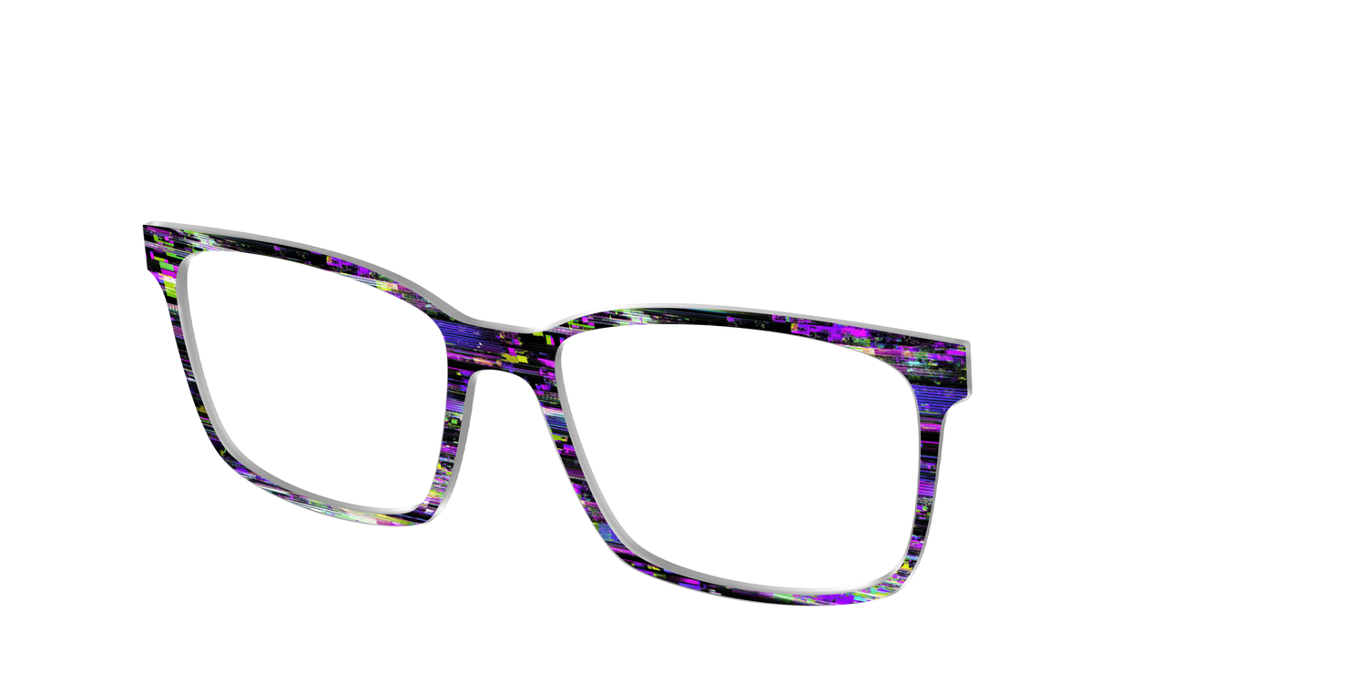 The Horror Film Glitch - Angle Top Image - Pair Eyewear
