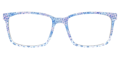 The Hydrangea Confetti Crystal with Gold Foil - Front Top Thumbnail - Pair Eyewear