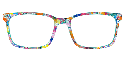 The Imaginative Tortoise with Bubble Glitter - Kirby Top - Pair Eyewear