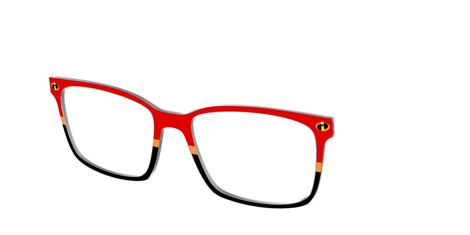 The Incredibles Super Suit - Angle Top Image - Pair Eyewear