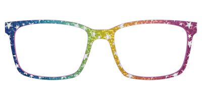 The Iridescent Rainbow Stars - Front Top Thumbnail - Pair Eyewear