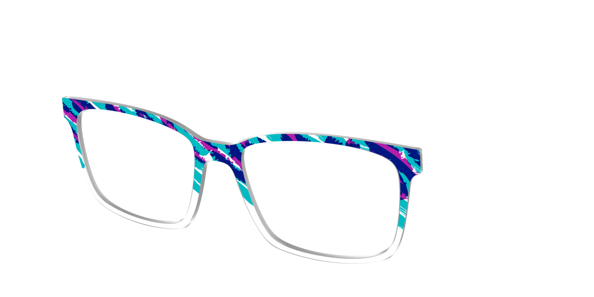 The Jazzy Scribble - Angle Top Image - Pair Eyewear