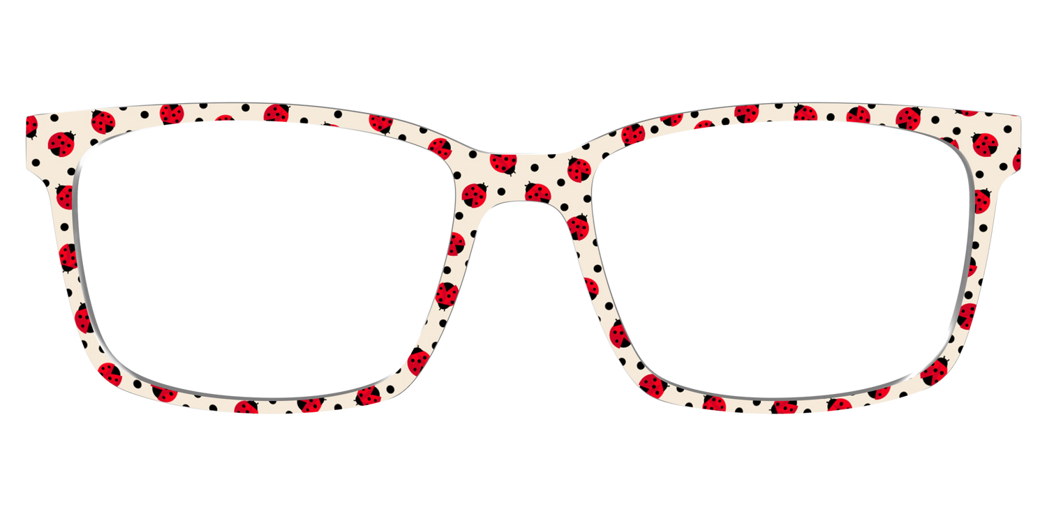 The Ladybug Polka Dot - Lifestyle Kirby Top Image - Pair Eyewear