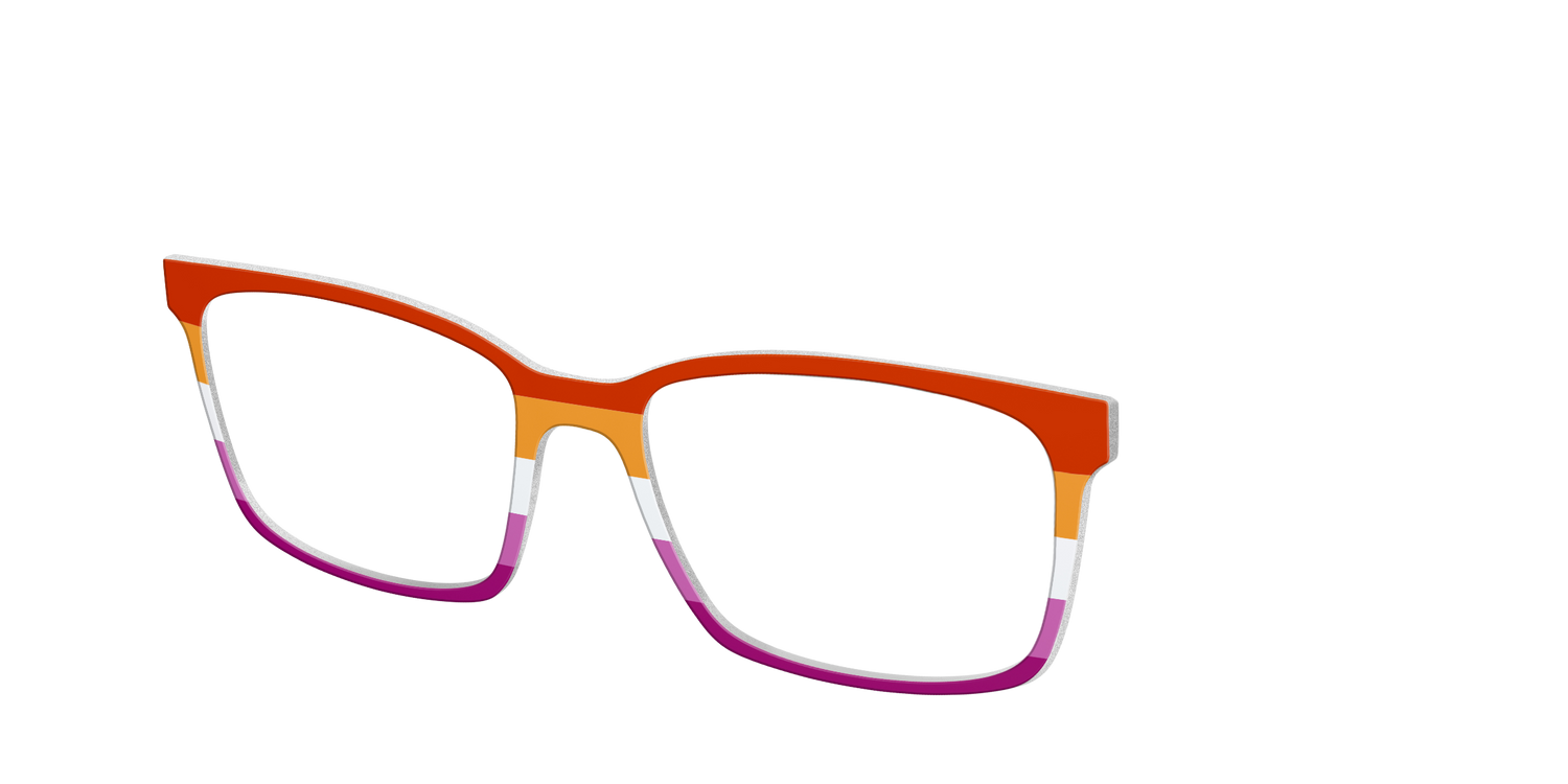 The Lesbian Flag - Angle Top Image - Pair Eyewear