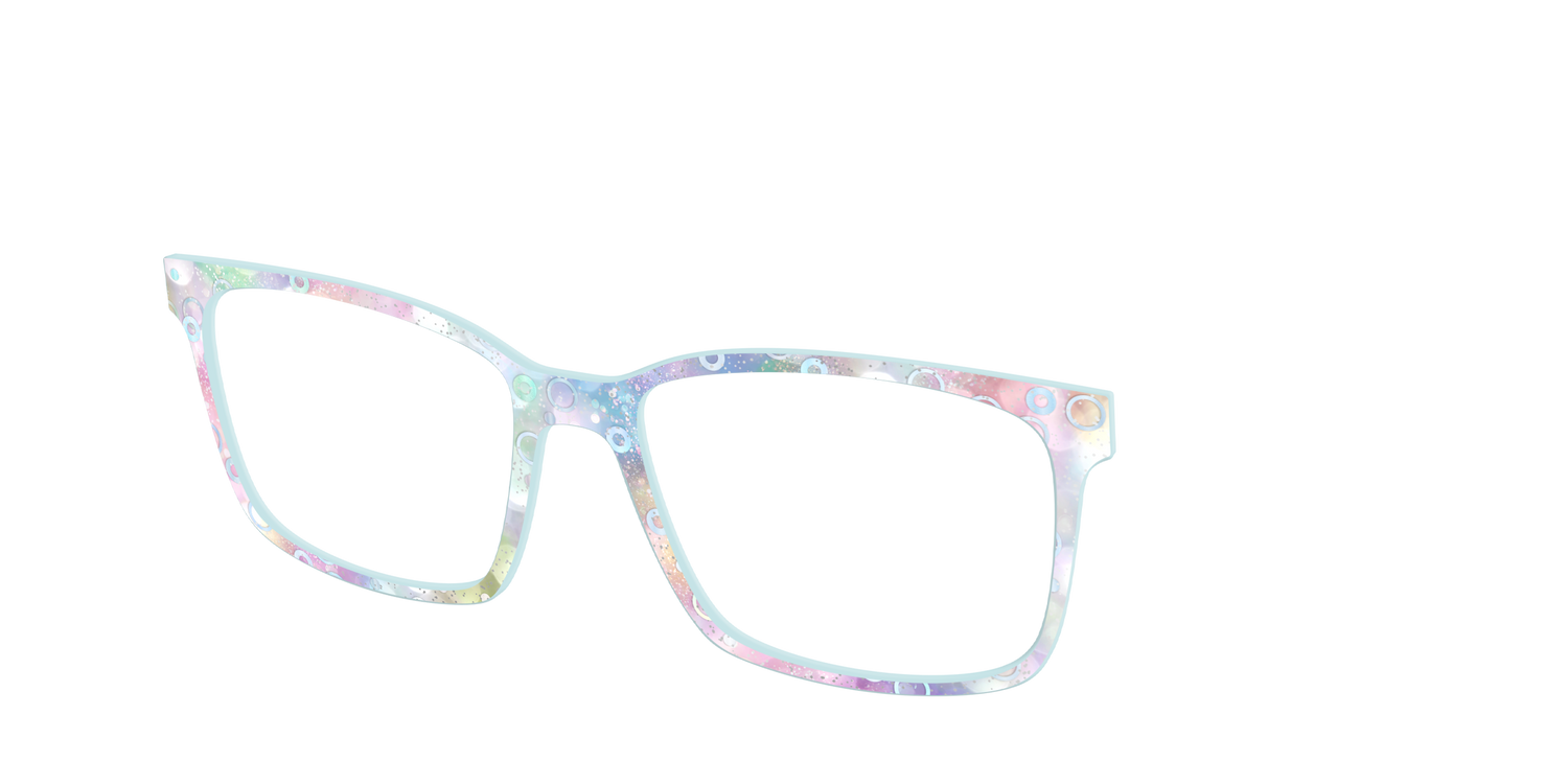 The Mermaid Bokeh with Bubble Glitter - Angle Top Image - Pair Eyewear
