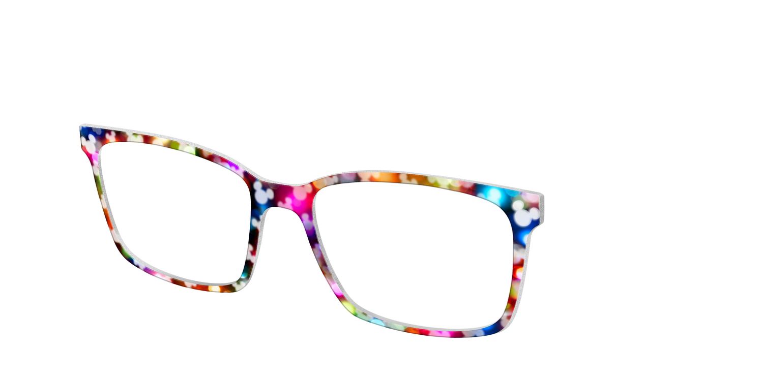 The Mickey Bokeh - Angle Top Image - Pair Eyewear