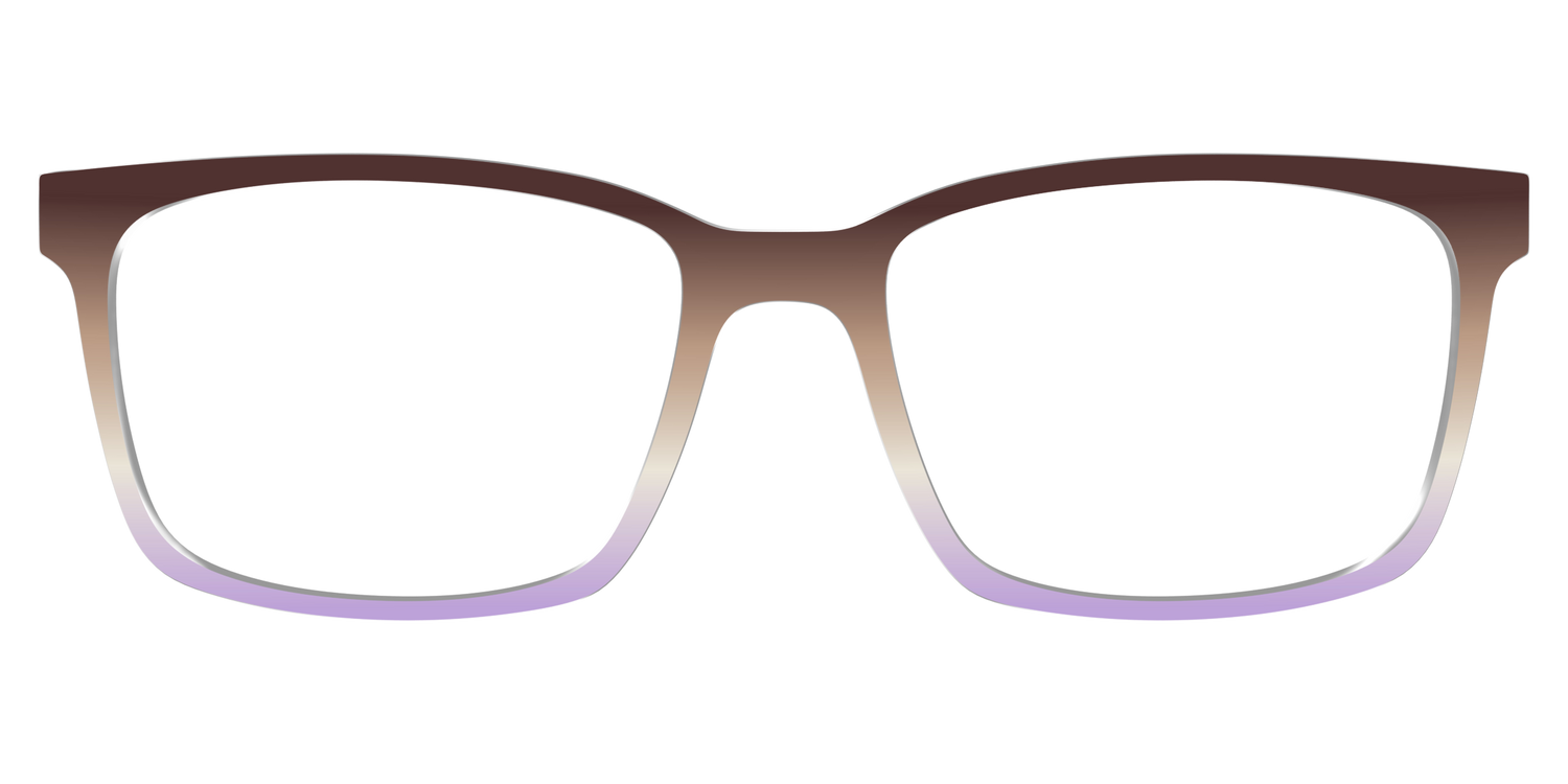 The Mocha to Light Lavender Gradient - Lifestyle Kirby Top Image - Pair Eyewear