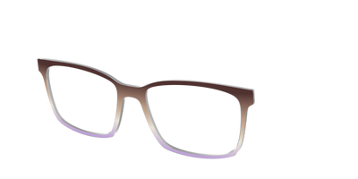 The Mocha to Light Lavender Gradient - Angle Top Thumbnail - Pair Eyewear