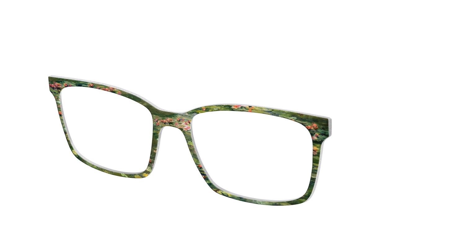 Monet Water Lilies - Angle Top Image - Pair Eyewear
