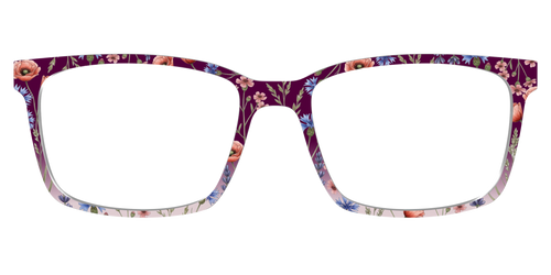 The Mulberry Floral Dip-Dye - Kirby Top - Pair Eyewear