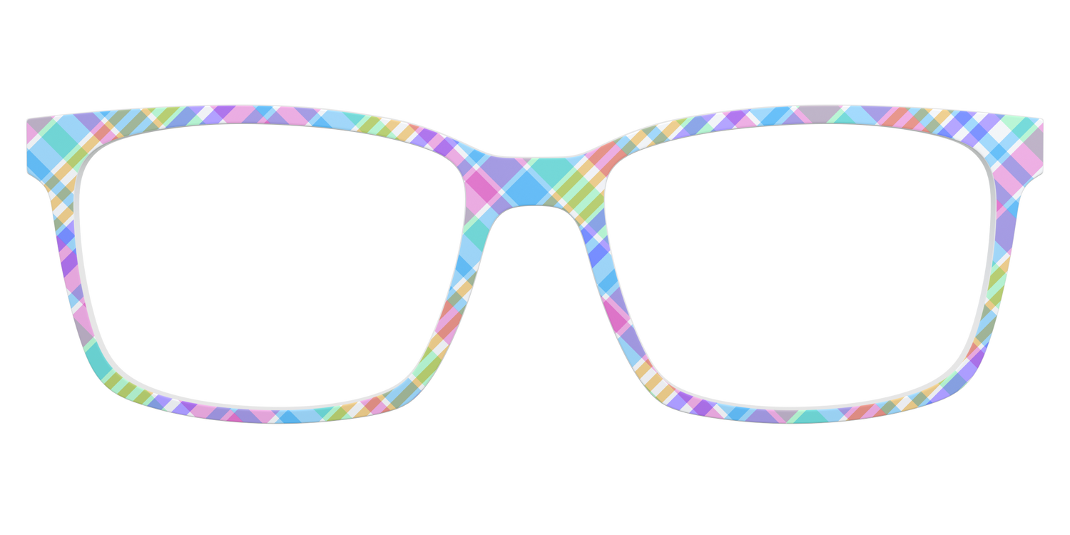 The Multicolor Madras - Lifestyle Kirby Top Image - Pair Eyewear