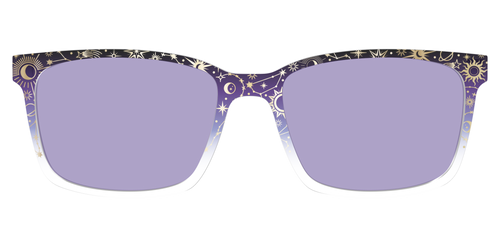 The Mythical Foil Charms with Celestial Purple Lens - Kirby Top - Pair Eyewear