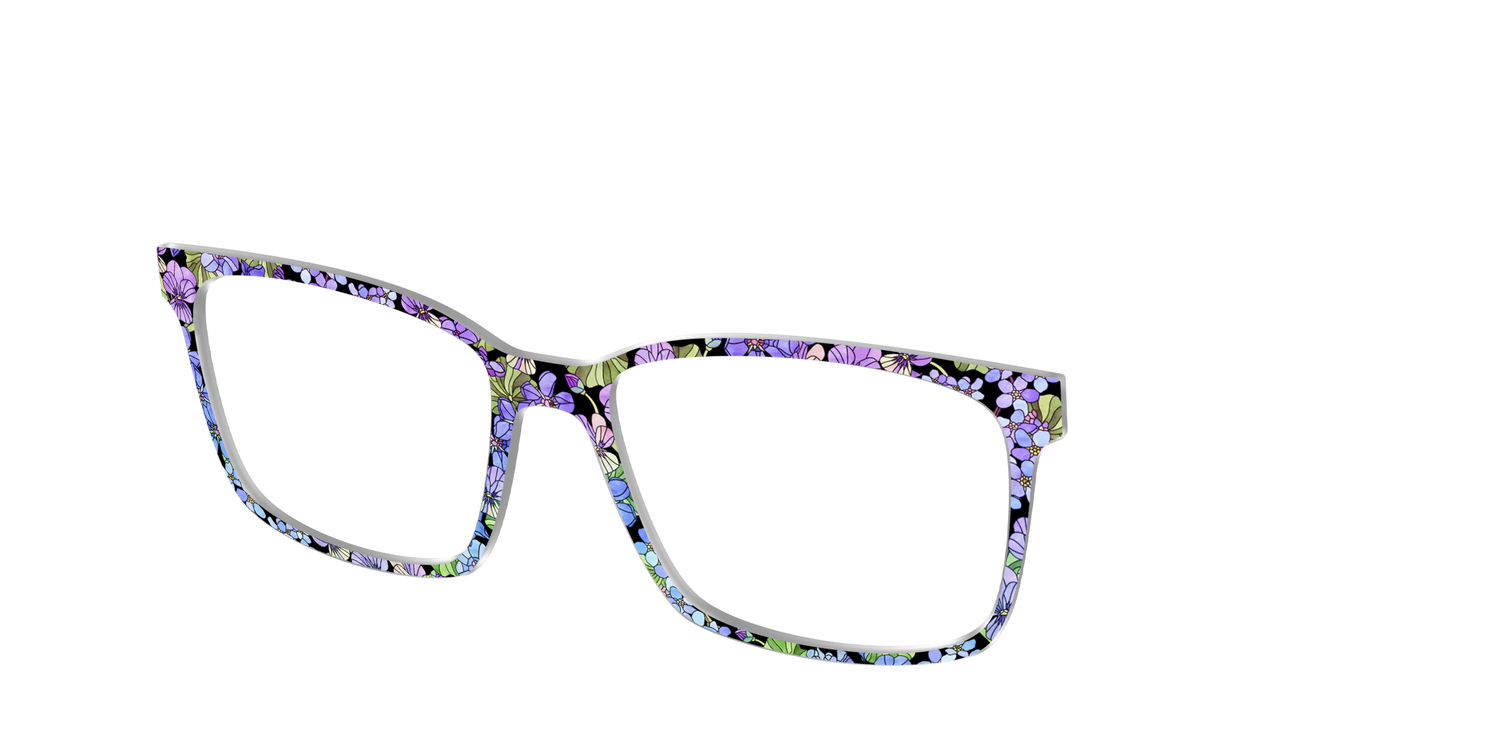 The Night-Blooming Stained Glass - Angle Top Image - Pair Eyewear