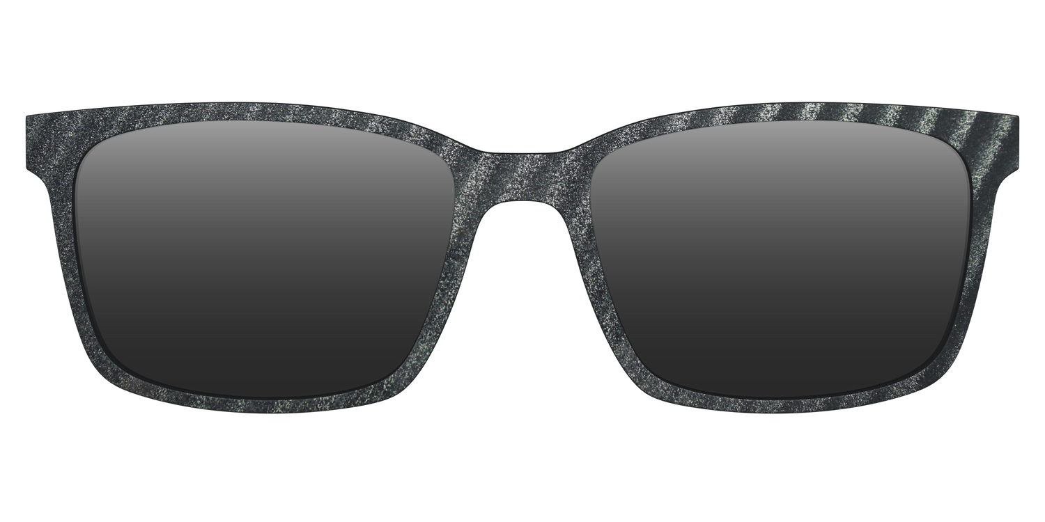 The Polarized Obsidian Stripe Sun Top