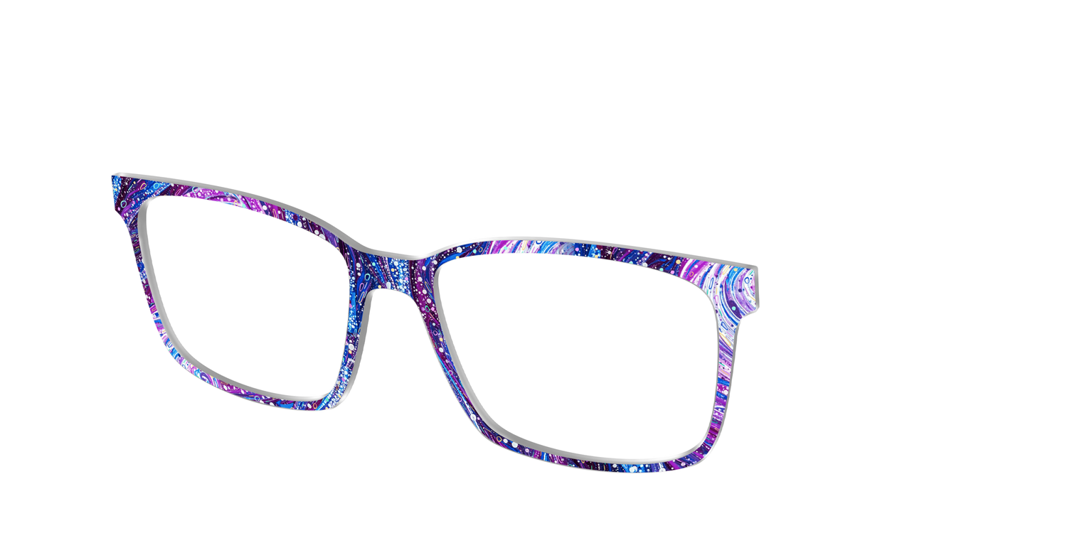 The Orchid Kaleidoscope - Angle Top Image - Pair Eyewear