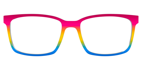 The Pansexual Gradient - Kirby Top - Pair Eyewear