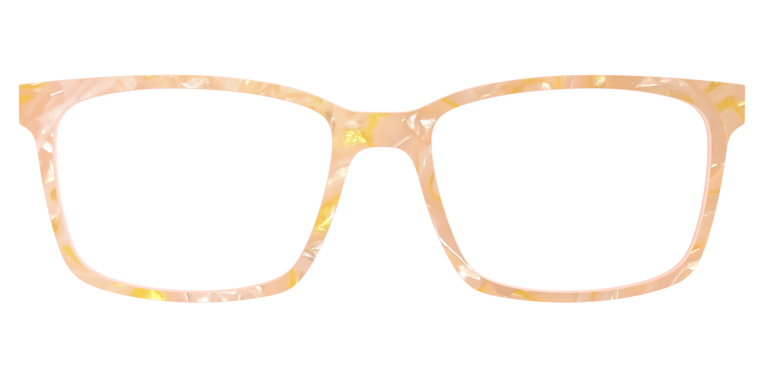 The Peach Creamsicle Pearl Marble - Lifestyle Kirby Top Image - Pair Eyewear