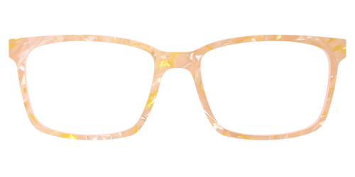 The Peach Creamsicle Pearl Marble - Kirby Top - Pair Eyewear