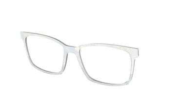 The Pearlescent Stripes Split - Angle Top Thumbnail - Pair Eyewear