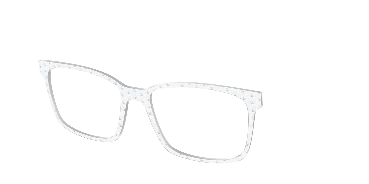 The Pearl Shimmer Polka Dots - Angle Top Image - Pair Eyewear