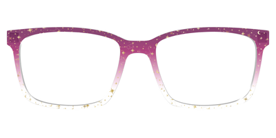 The Pink Ombre Gold Foil Crystal - Front Top Thumbnail - Pair Eyewear
