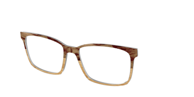 The Pirate Plank Wood Split - Angle Top Thumbnail - Pair Eyewear