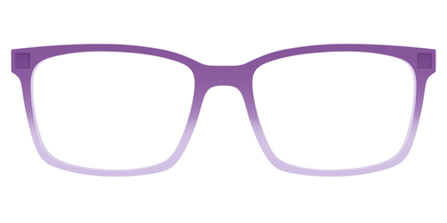 The Plum to Lilac Gradient Crystal - Kirby Top - Pair Eyewear
