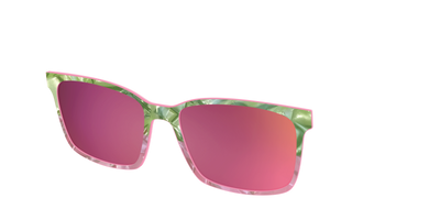The Polarized Kiwi & Guava Pearl Sun Top - Angle Top Thumbnail - Pair Eyewear