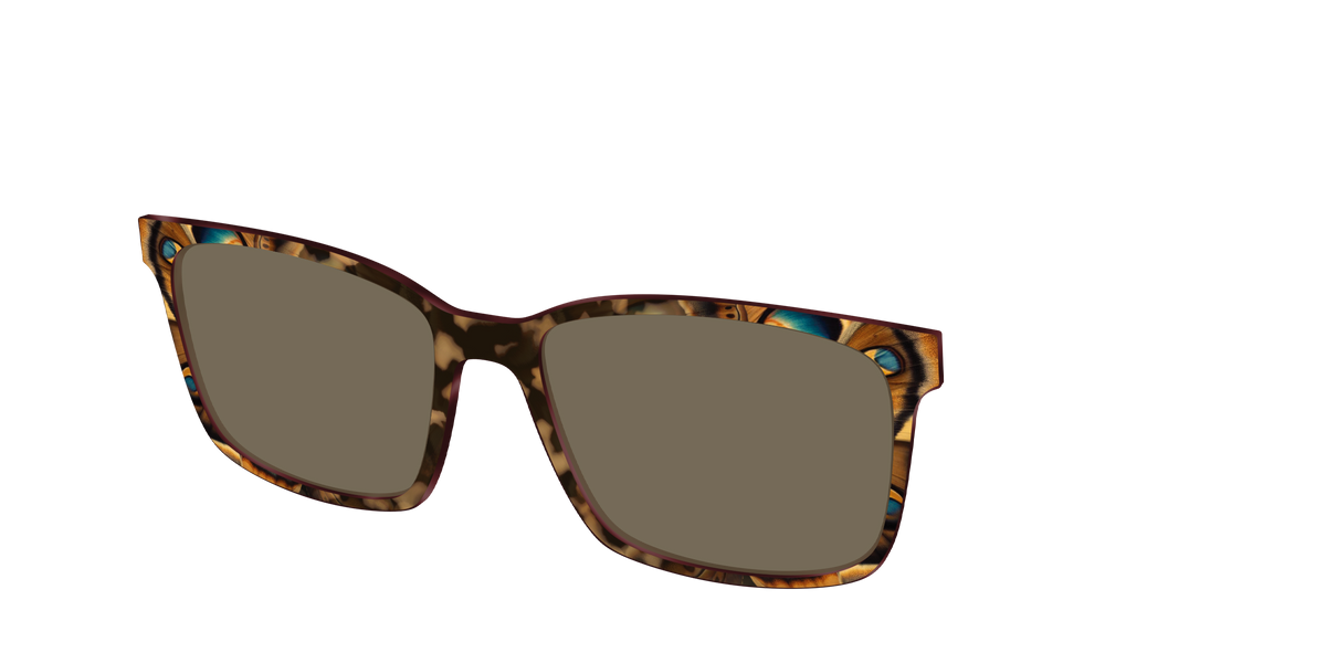 The Polarized Moth Wings Sun Top - Angle Top Image - Pair Eyewear