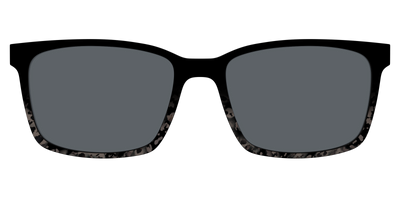 The Polarized Shaded Tortoise Sun Top - Front Top Thumbnail - Pair Eyewear
