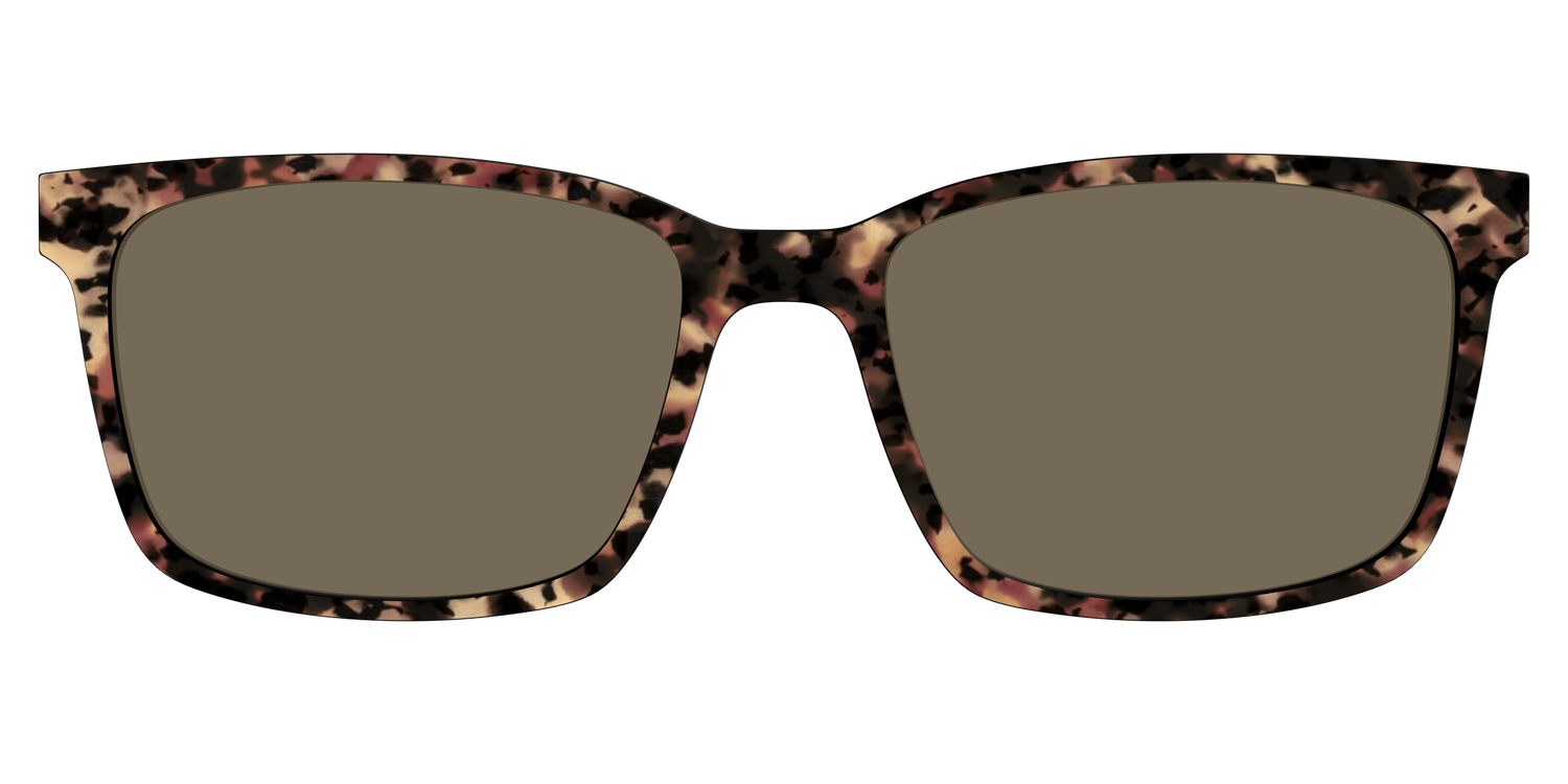 The Polarized Sienna Tortoise Sun Top - Lifestyle Kirby Top Image - Pair Eyewear