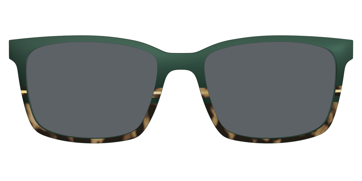The Polarized Spruce Tortoise Sun Top - Lifestyle Kirby Top Image - Pair Eyewear