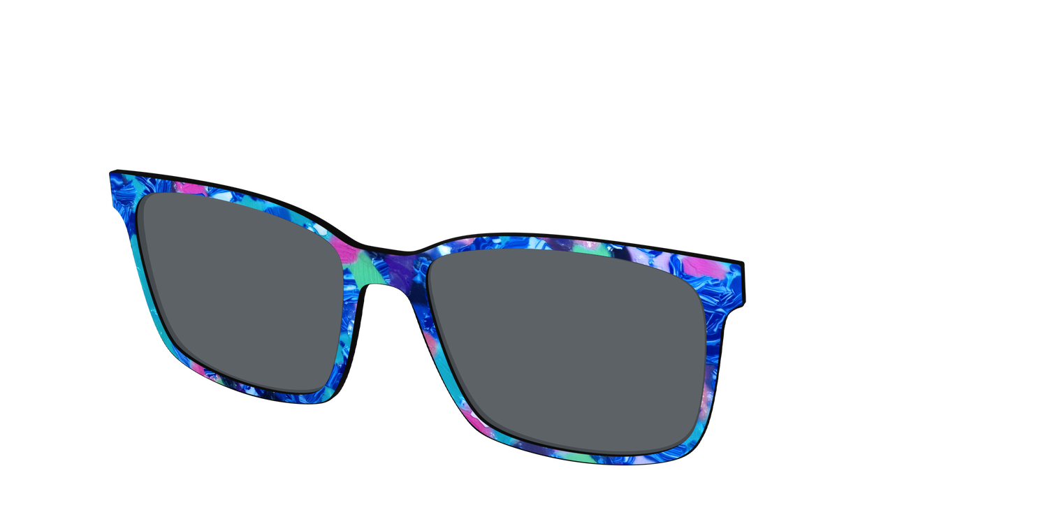 The Polarized Tropic Pearl Sun Top - Angle Top Image - Pair Eyewear