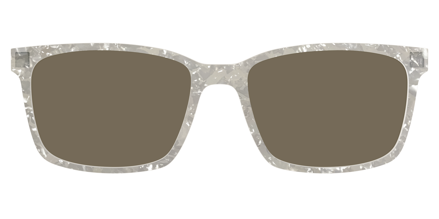 The Polarized White Quartz Pearl Sun Top - Lifestyle Kirby Top Image - Pair Eyewear