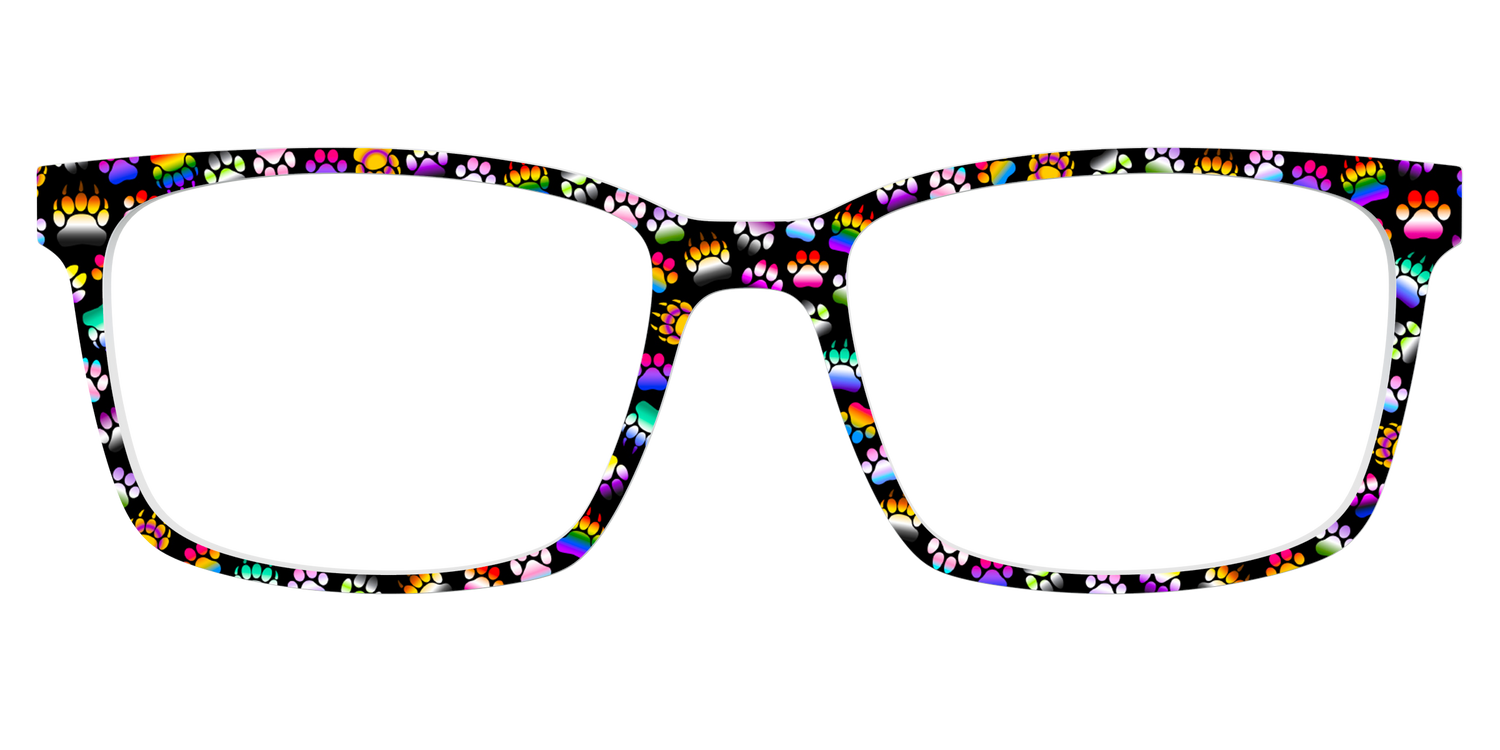 The Pride Paw Prints - Lifestyle Kirby Top Image - Pair Eyewear