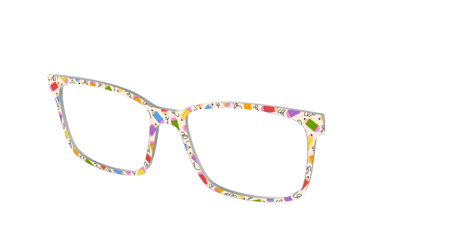 The Prismatic Pencils - Angle Top Image - Pair Eyewear
