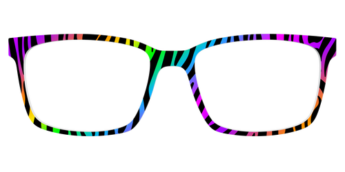 The Prismatic Zebra - Kirby Top - Pair Eyewear