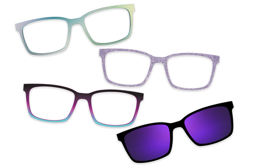 The Purple Palette Set - Pair Eyewear