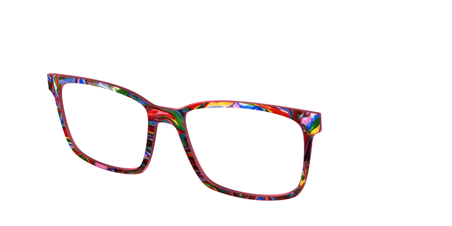 The Radiant Pearl Marble - Angle Top Image - Pair Eyewear