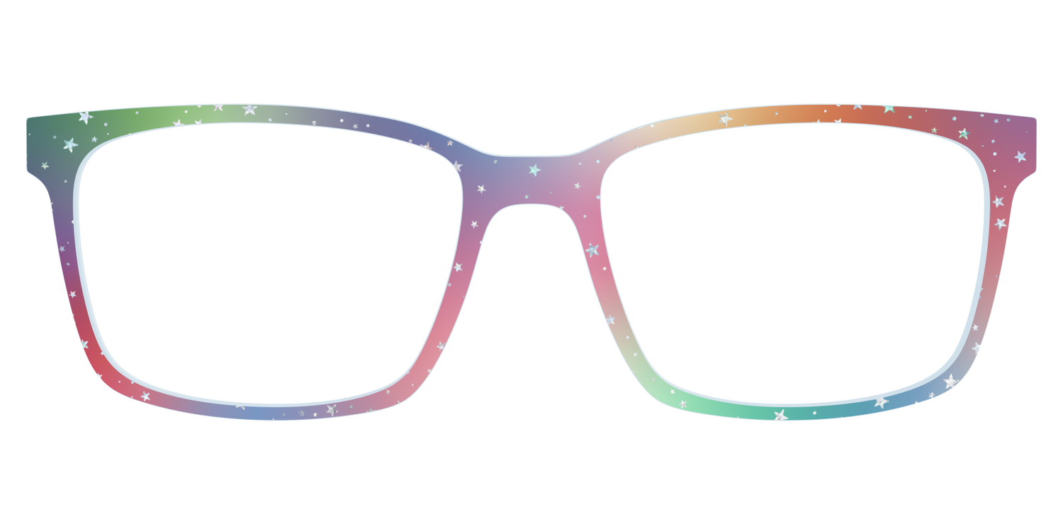 The Rainbow Holographic Celestial - Lifestyle Kirby Top Image - Pair Eyewear