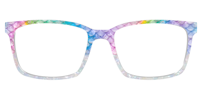 The Rainbow Pearl Scales Crystal - Front Top Thumbnail - Pair Eyewear