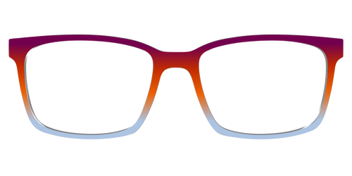 The Raspberry to Periwinkle Gradient - Kirby Top - Pair Eyewear
