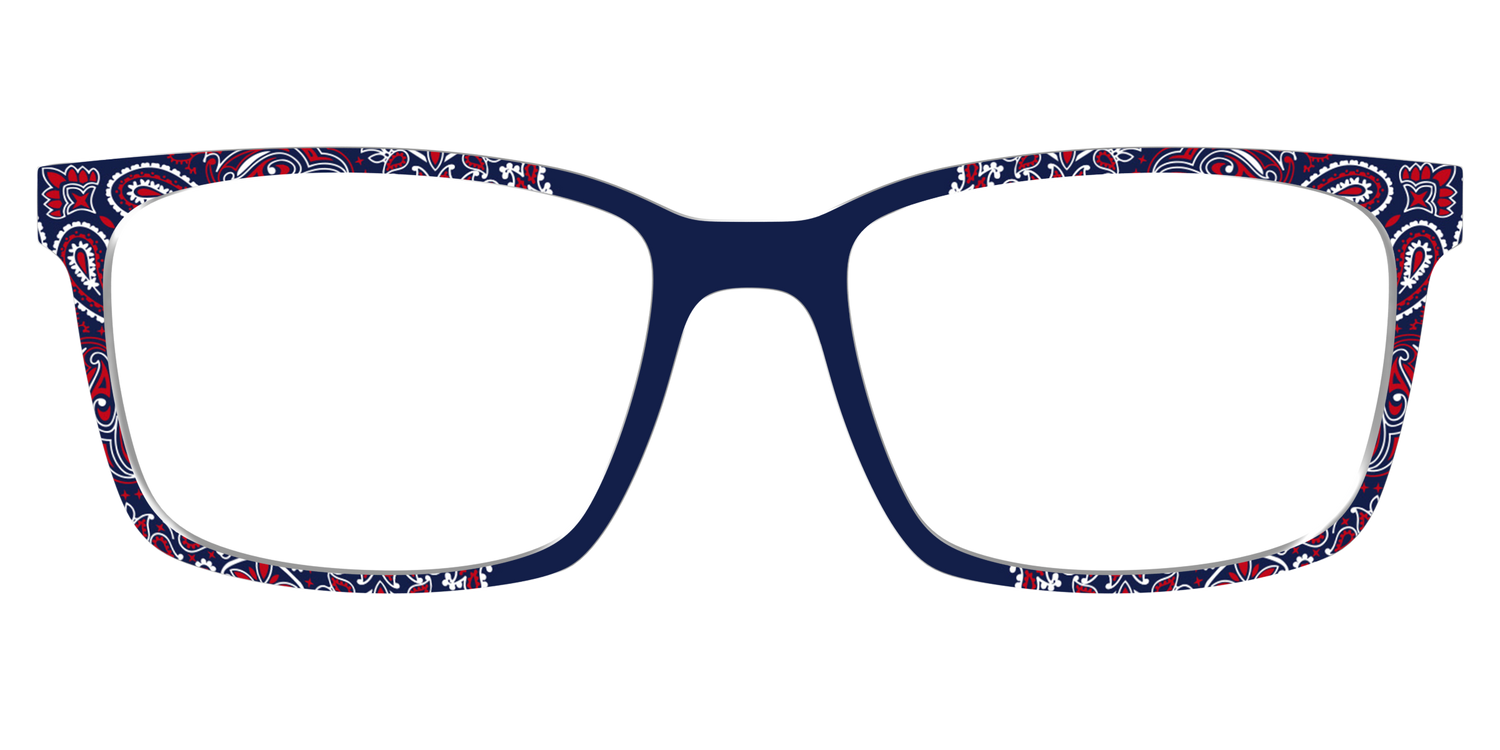 The Red White & Blue Bandana - Lifestyle Kirby Top Image - Pair Eyewear