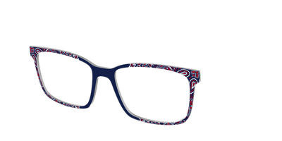 The Red White & Blue Bandana - Angle Top Thumbnail - Pair Eyewear